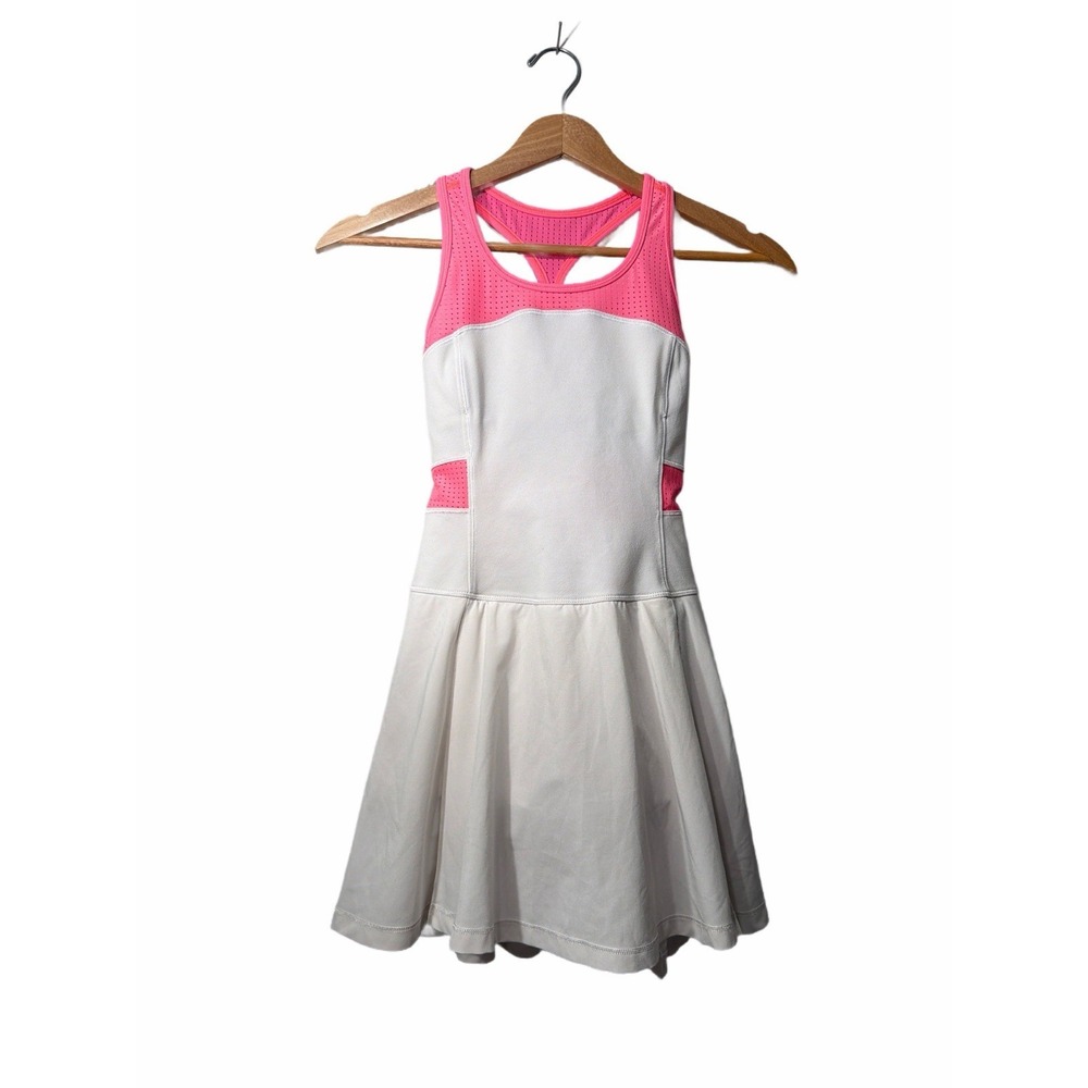 Ivivva White Tennis Athletic Performance Dress Girls Sz 10